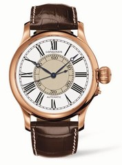 Longines Weems Second-Setting Watch Pink Gold Roman (L2.713.8.11.0)