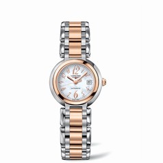 Longines PrimaLuna Automatic 26.5 Two Tone Pink Funky MOP (L8.111.5.83.6)
