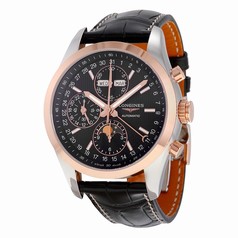 Longines Conquest Black Dial Chronograph Automatic Men's Watch L27985523