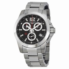 Longines Conquest Chronograph Black Dial Stainless Steel Men's Watch L37004566
