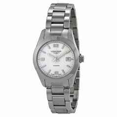 Longines Conquest Classic Automatic Silver Dial Stainless Steel Ladies Watch L22854766