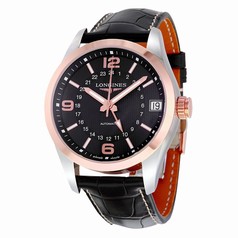 Longines Conquest Classic Black Dial GMT Automatic Men's Watch L27995563