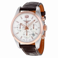Longines Conquest Classic White Dial Chronograph Automatic Men's Watch L27865763