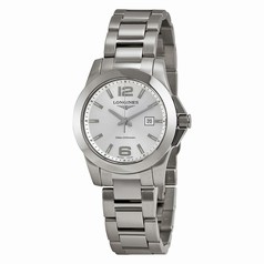Longines Conquest Stainless Steel Ladies Watch L32774766