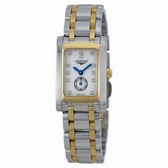 Longines DolceVita Mother of Pearl Diamond Dial Ladies Watch L5.155.5.08.7