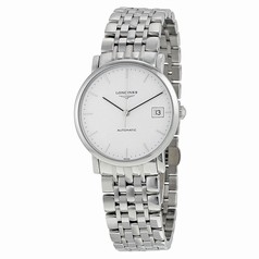 Longines Elegant Automatic White Dial Stainless Steel Automatic Men's Watch L48094126