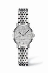 Longines Elegant Silver Dial Stainless Steel Automatic Ladies Watch L43094776
