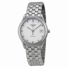 Longines Flagship White Diamond Dial Automatic Men's Watch L4.774.4.27.6