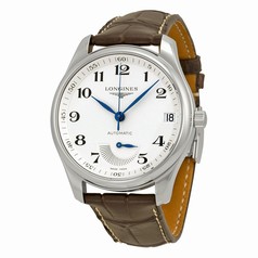 Longines Master Collection Automatic Silver Dial Brown Leather Men's Watch L26664783