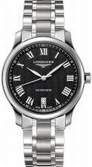 Longines Master Collection Black Dial Stainless Steel Automatic Men's Watch L26284516