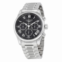 Longines Masters Automatic Chronograph Black Dial Stainless Steel Men's Watch L26934516