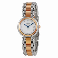 Longines PrimaLuna Automatic Diamond Mother of Pearl Dial Two-tone Ladies Watch L81115876
