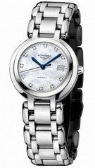 Longines PrimaLuna Automatic Mother Of Pearl Dial Stainless Steel Automatic Ladies Watch L8.111.4.87.6