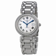Longines PrimaLuna Automatic Silver Dial Stainless Steel Ladies Watch L81130716