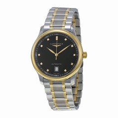 Longines The Master Diamond Black Dial Men's Watch L2.628.5.57.7