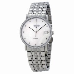 Longines White Dial Stainless Steel Watch L48090876