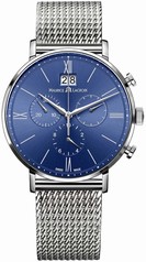 Maurice Lacroix Eliros Blue Dial Chronograph Men's Watch EL1088-SS002-410