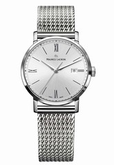 Maurice Lacroix Eliros Date Silver Dial Ladies Stainless Steel Watch EL1084-SS002-113
