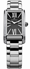 Maurice Lacroix Fabia Black Dial Stainless Steel Diamond Ladies Watch FA2164-SD532-311