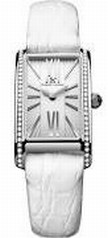 Maurice Lacroix Fiaba Silver Dial White Leather Ladies Quartz Watch FA2164-SD531-114