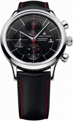 Maurice Lacroix Les Classiques Automatic Chronograph Black Dial Men's Watch LC6058-SS001-332