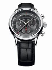 Maurice Lacroix Les Classiques Chronograph Black Dial Men's Watch LC1228-SS001331