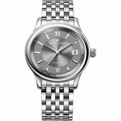 Maurice Lacroix Les Classiques Grey Dial Men's Automatic Stainless Steel Watch LC6027-SS002-311