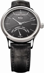 Maurice Lacroix Les Classiques Jours Retrograde Automatic Black Dial Men's Watch LC6358-SS001-33E