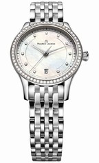 Maurice Lacroix Les Classiques Mother Of Pearl Dial Stainless Steel Ladies Quartz Watch LC1026-SD502-170