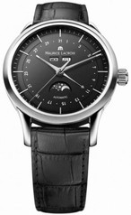 Maurice Lacroix Les Classiques Phase de Lune Black Dial Men's Watch LC6068-SS001-33E