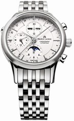 Maurice Lacroix Les Classiques Phase de Lune Chronograph GMT Automatic Men's Watch LC6078-SS002-13E