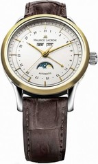 Maurice Lacroix Les Classiques Phases de Lune Silver Dial Men's Watch LC6068-YS101-13E