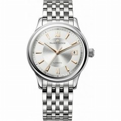 Maurice Lacroix Les Classiques Silver Dial Automatic Stainless Steel Watch LC6027-SS002-111