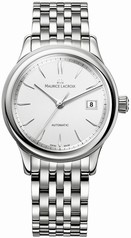 Maurice Lacroix Les Classiques Silver Dial Stainless Steel Unisex Watch LC6027-SS002-130
