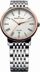 Maurice Lacroix Les Classiques Tradition Silver Dial Men's Stainless Steel Automatic Men's Watch LC6067-PS102-110