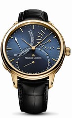 Maurice Lacroix Masterpiece Calendrier Retrograde Blue Dial Men's Watch MP6509-PG101-430
