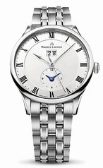 Maurice Lacroix Masterpiece Date GMT Opaline Dial Men's Watch MP6707-SS002-112