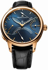 Maurice Lacroix Masterpiece Double Retrograde Deep Blue Dial Men's Watch MP6519-PG101-430