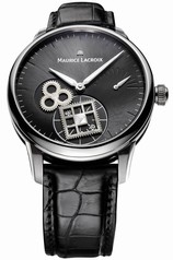 Maurice Lacroix Masterpiece Roue Carree Black Dial Men's Watch MP7158-SS001-900