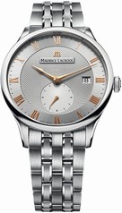 Maurice Lacroix Masterpiece Silver Dial Automatic Men's Stainless Steel Watch MP6907-SS002-111