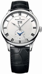 Maurice Lacroix Masterpiece Tradition Silver Dial GMT Men's Watch MP6707-SS001-112