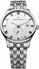 Maurice Lacroix Masterpiece White Dial Men's Automatic Stainless Steel Watch MP6907-SS002-112