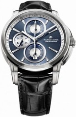 Maurice Lacroix Pontos Automatic Chronograph Blue Dial Men's Watch PT6188-SS001-430