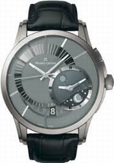 Maurice Lacroix Pontos Decentrique GMT Grey Dial Men's Watch PT6108-TT031-291