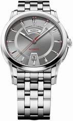 Maurice Lacroix Pontos Jours/Date Silver Dial Men's Autonatic Stainless Steel Watch PT6158-SS002-231