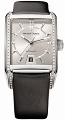 Maurice Lacroix Pontos Rectangulaire Silver Dial Men's Watch ML-PT6257-SD501-150