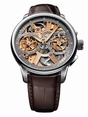Maurice Lacroix Skeleton Dial Chronograph Men's Watch MP7128-SS001-500