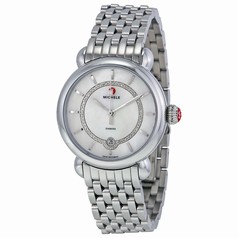 Michele CSX Elegance Mother of Pearl Dial Stainless Steel Ladies Watch MWW03T000058