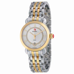 Michele CSX Elegance Mother of Pearl Dial Two-tone Ladies Watch MWW03T000064