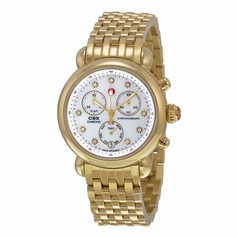 Michele CSX-36 Chronograph Diamond Gold-Tone Ladies Watch MWW03M000201